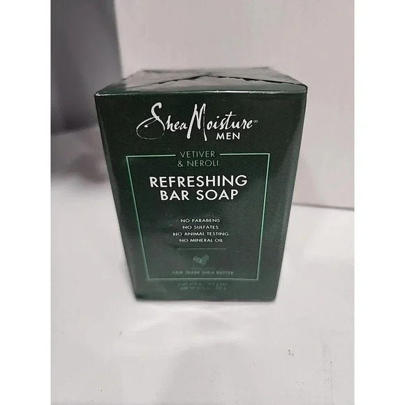 SheaMoisture Other - Shea Moisture Men Vetiver & Neroli REFRESHING BAR SOAP